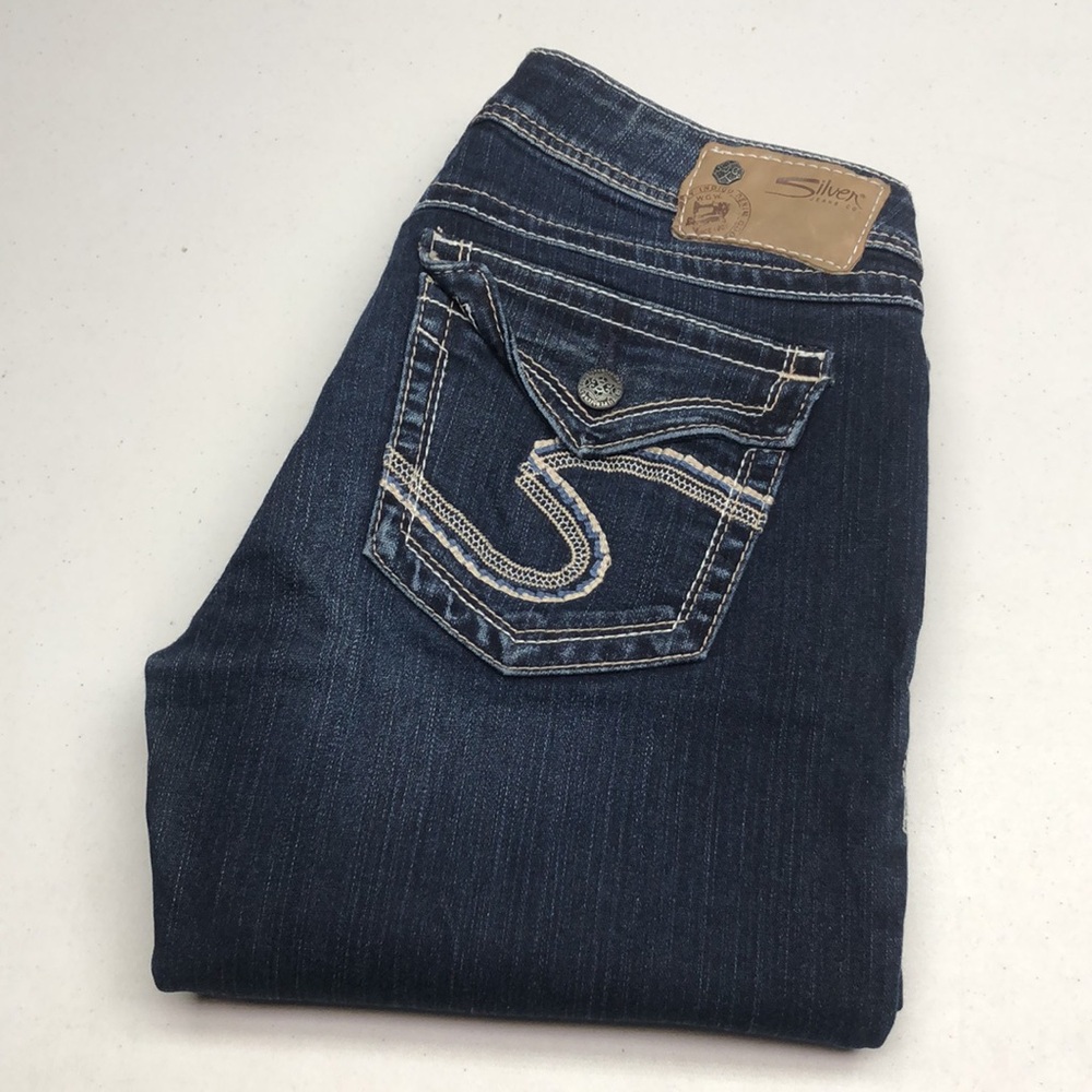 VINTAGE SILVER TUESDAY FLAP JEANS 28x29 ⭐️